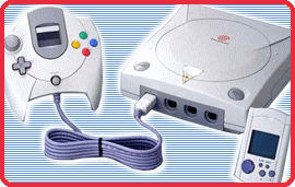 Klick unten auf Hard- oder Software fr Sega Dreamcast...
